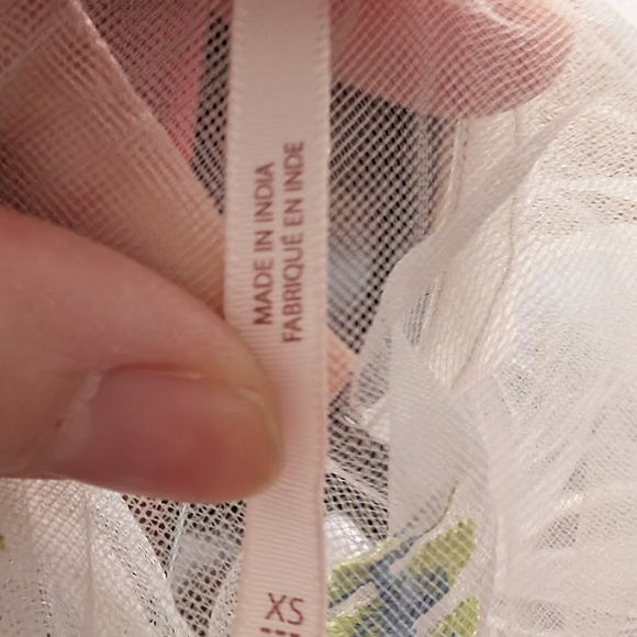 Free People Sheer Floral Embroidered Mini Dress - Picture 15 of 16